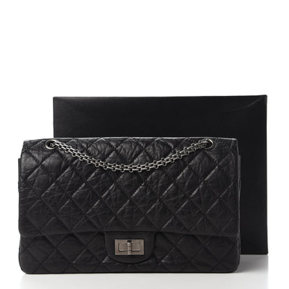 Chanel Aged Calfskin Quilted 2.55 Reissue 227 Flap Black 11 of 11