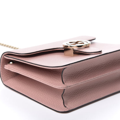Gucci Dollar Calfskin Small Interlocking G Shoulder Bag Soft Pink 5 of 9