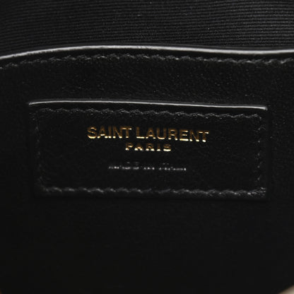 Saint Laurent Smooth Calfskin Small Talitha Bucket Bag Vintage White 6 of 9