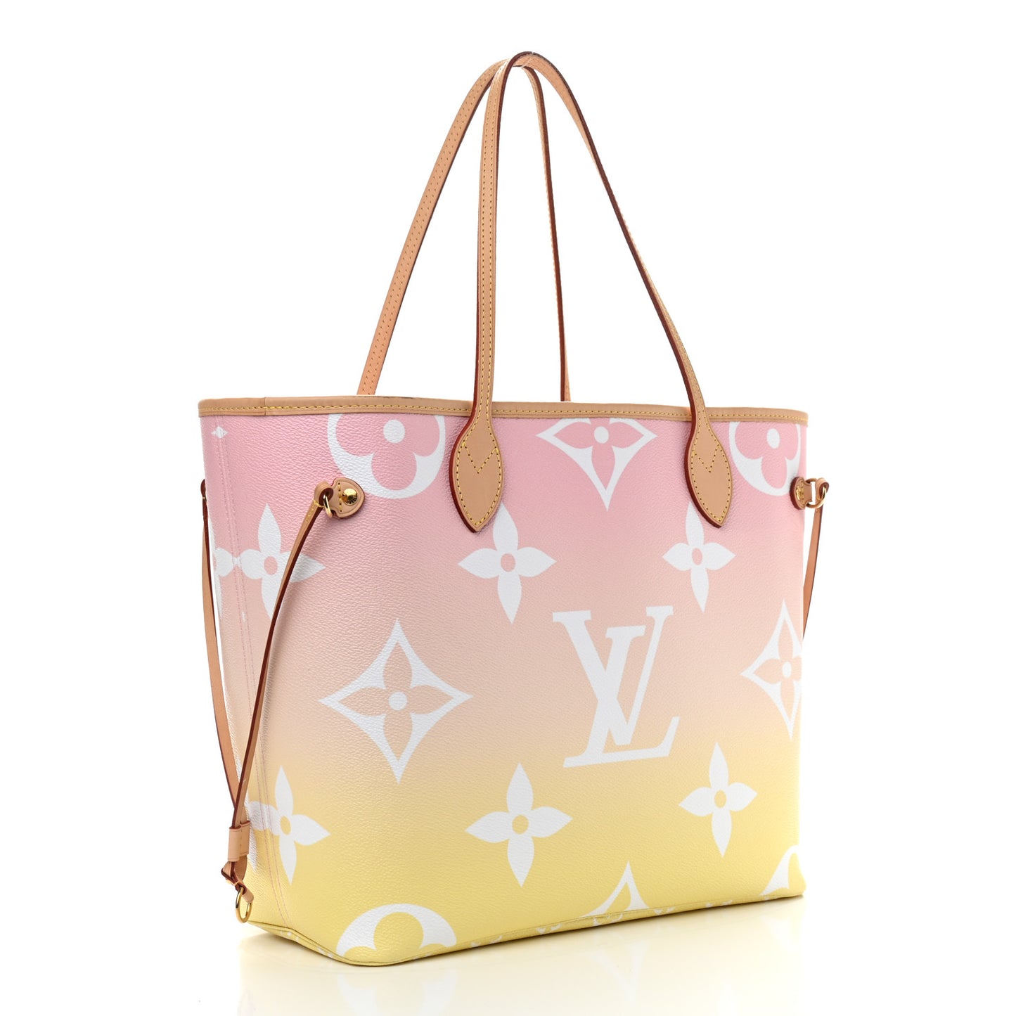 Monogram Giant By The Pool Neverfull MM Light Pink