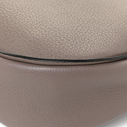 Salvatore Ferragamo Calfskin Reverse Hobo Gray 7 of 13