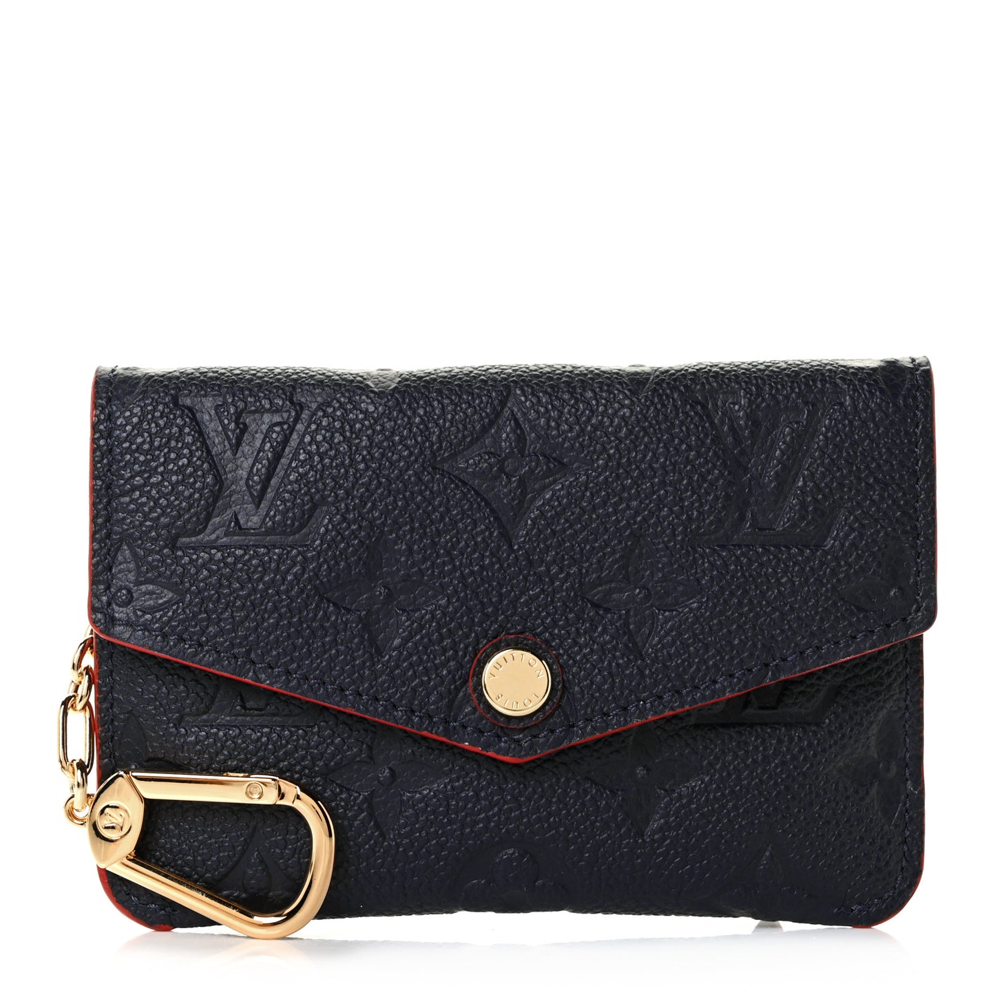 Empreinte Key Pouch Marine Rouge
