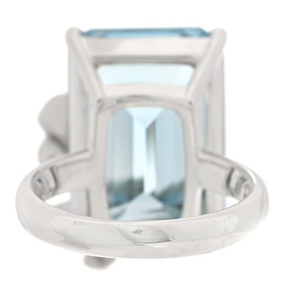 Tiffany Sterling Silver 18K Rose Gold Blue Topaz Return to Tiffany Love Bugs Butterfly Ring 51 5.75 3 of 4