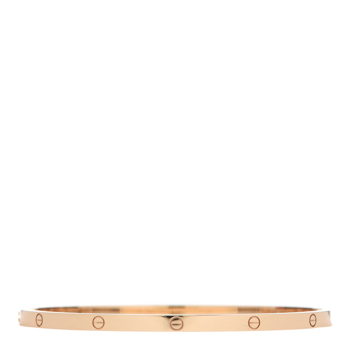 18K Yellow Gold Small LOVE Bracelet 20