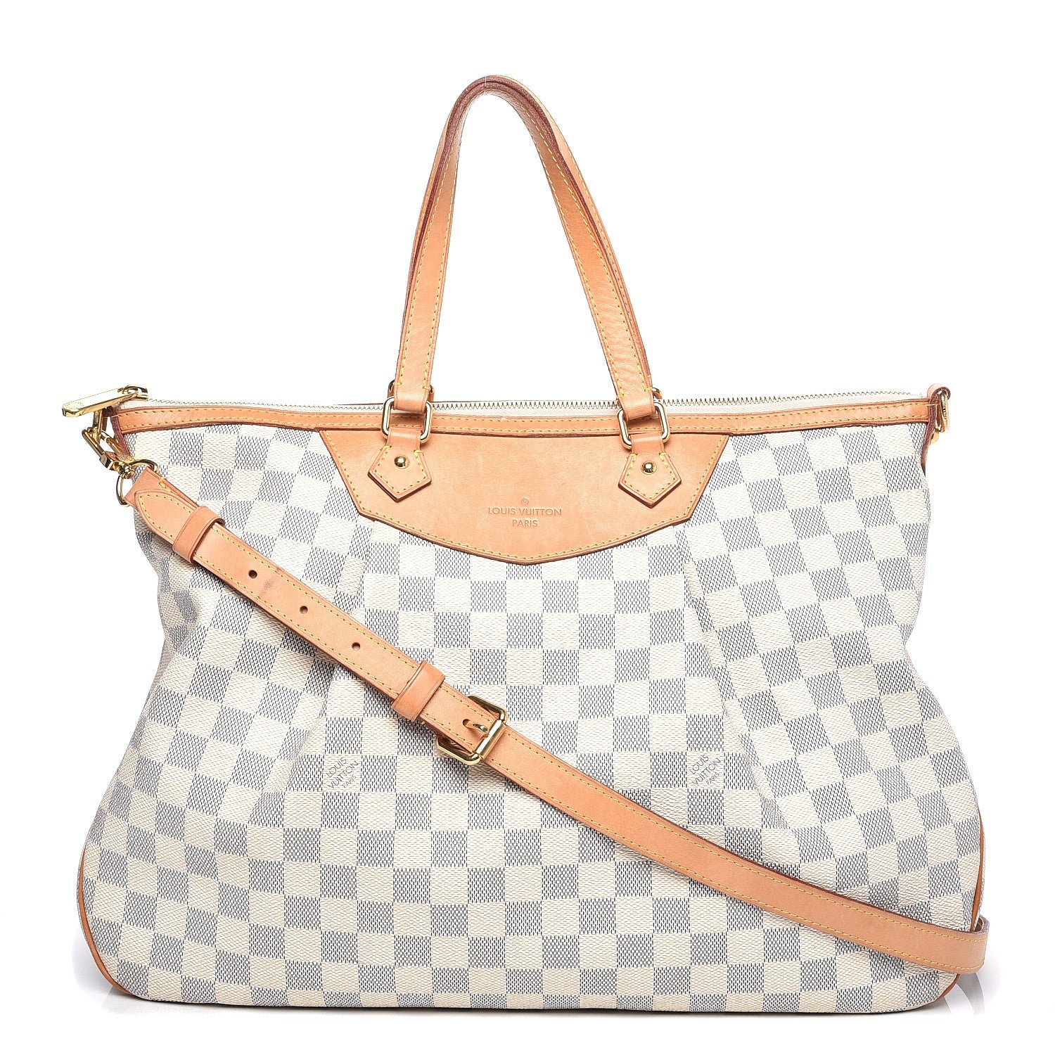 Louis Vuitton Damier Azur Siracusa GM 1 of 8