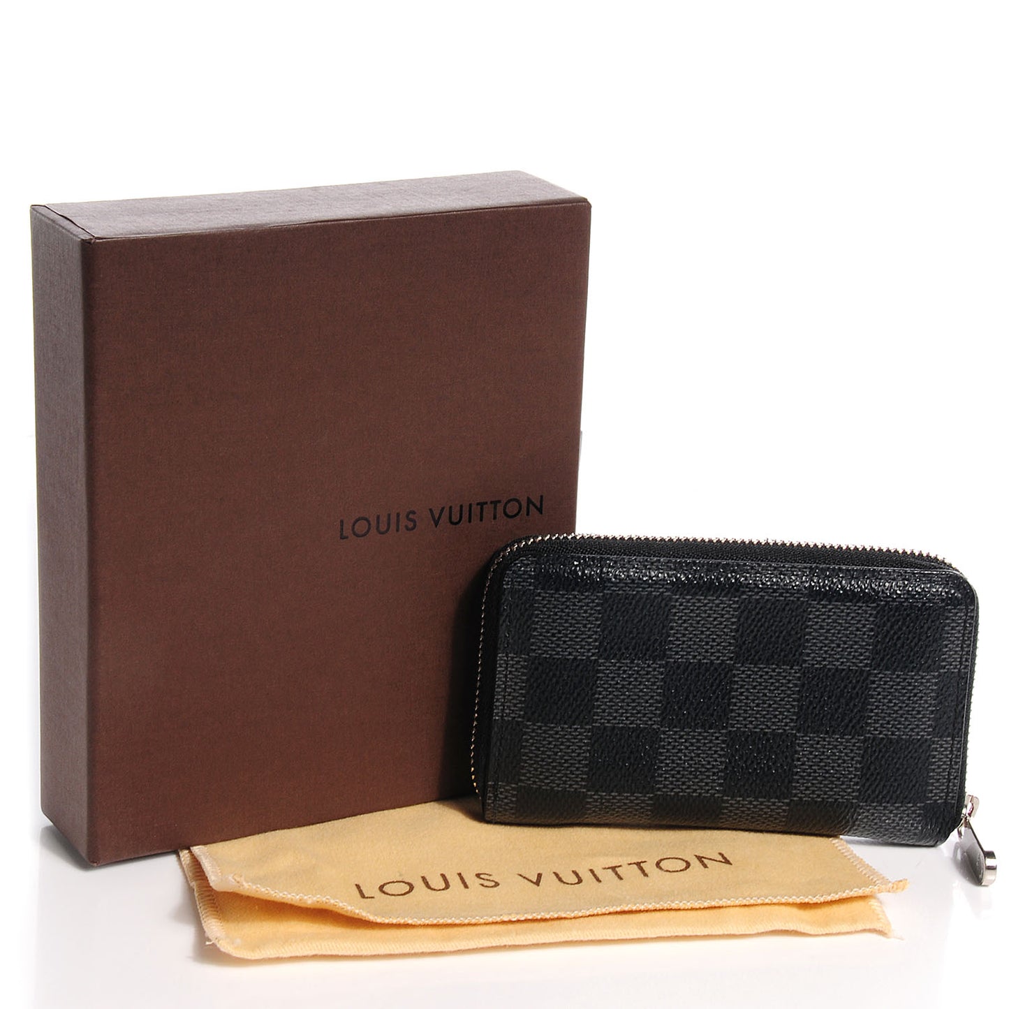 Damier Graphite Zippy Coin Purse Vertical