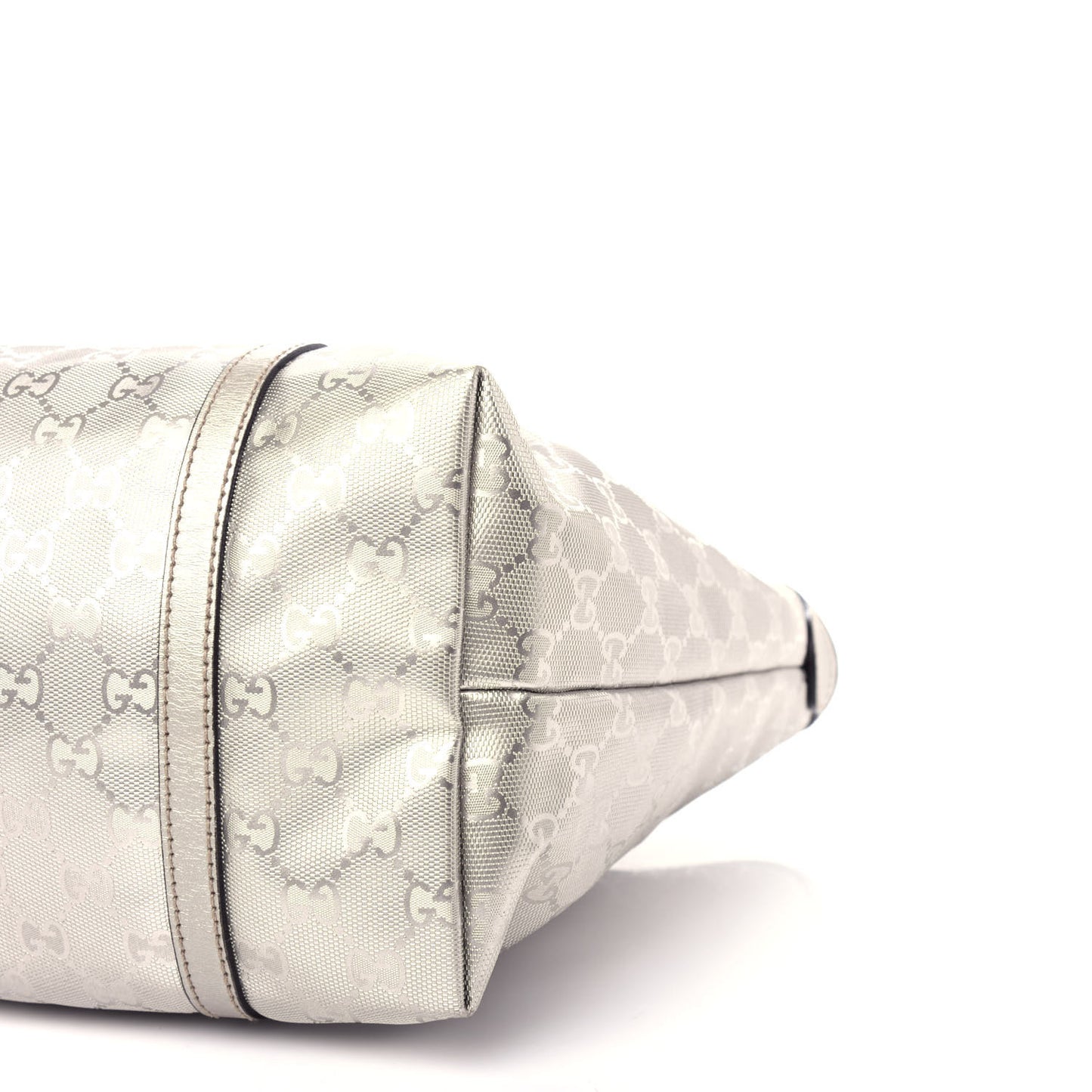 Imprime Monogram Medium Joy Tote Silver