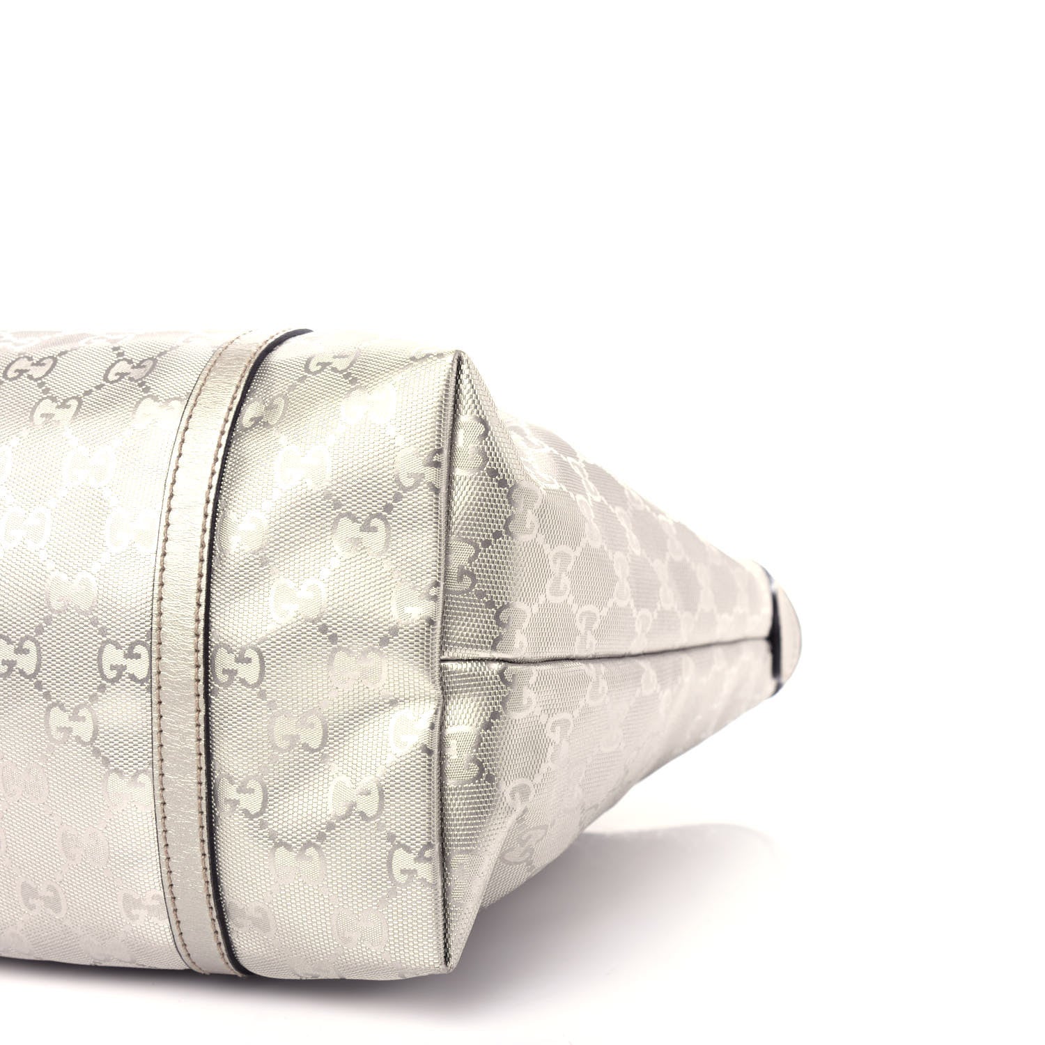 Gucci Imprime Monogram Medium Joy Tote Silver 9 of 10