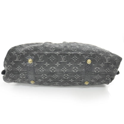 Louis Vuitton Denim Neo Cabby MM Black 4 of 8