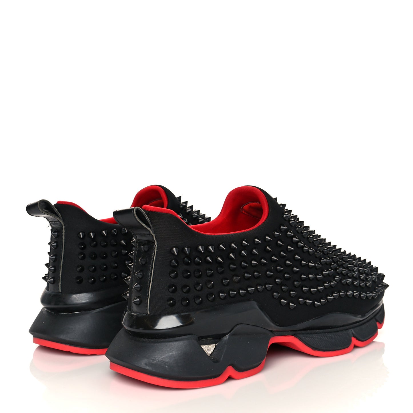 Neoprene Spike Sock Donna Flat Sneakers 42.5 Black