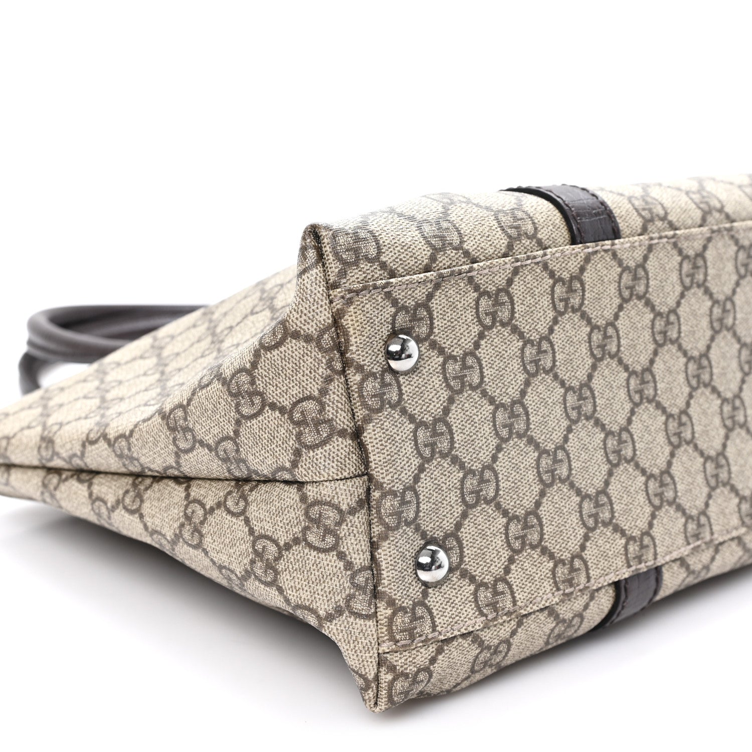 Gucci GG Plus Monogram Medium Joy Tote Dark Brown 9 of 10