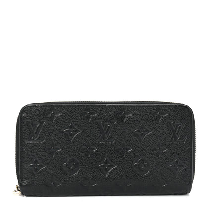 Louis Vuitton Empreinte Zippy Wallet Black 1 of 11