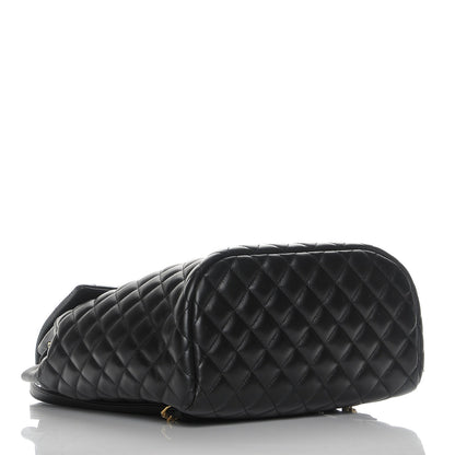 Chanel Lambskin Quilted Large Urban Spirit Backpack Black 4 of 8