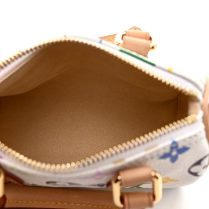 Louis Vuitton LV X TM Monogram Multicolor Nano Speedy White 5 of 10