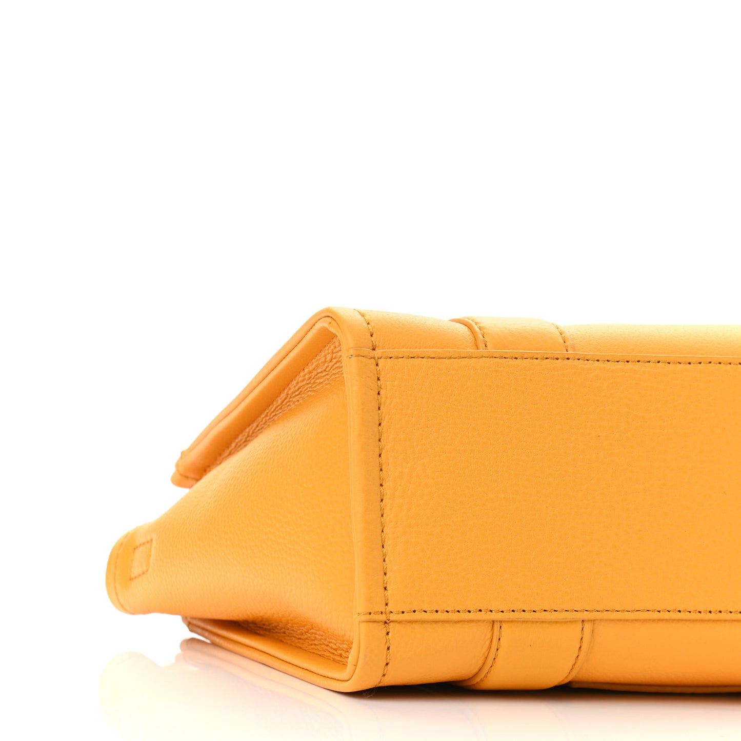 Grained Calfskin Small The Tote Bag Artisan Gold