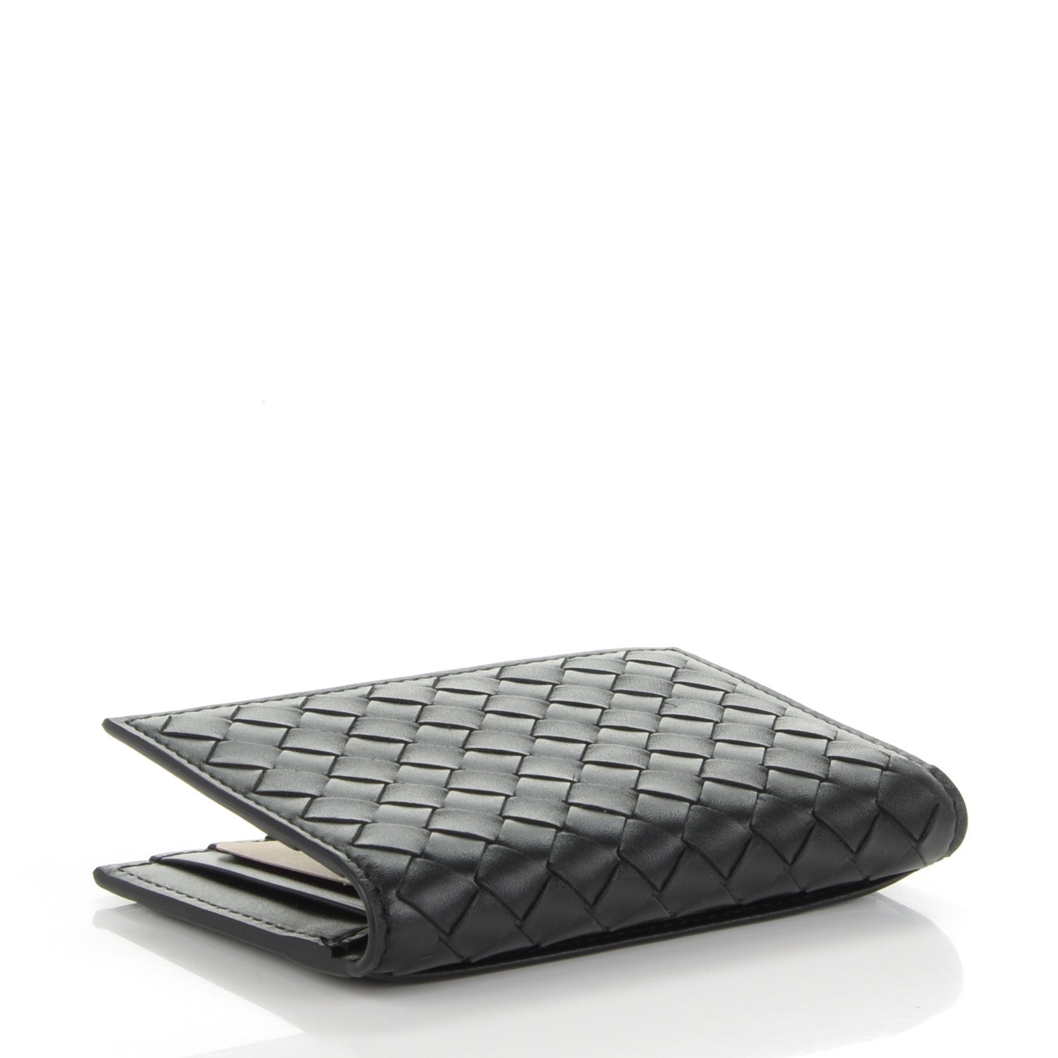 Bottega Veneta Intrecciato VN Card Case Nero Black 4 of 7