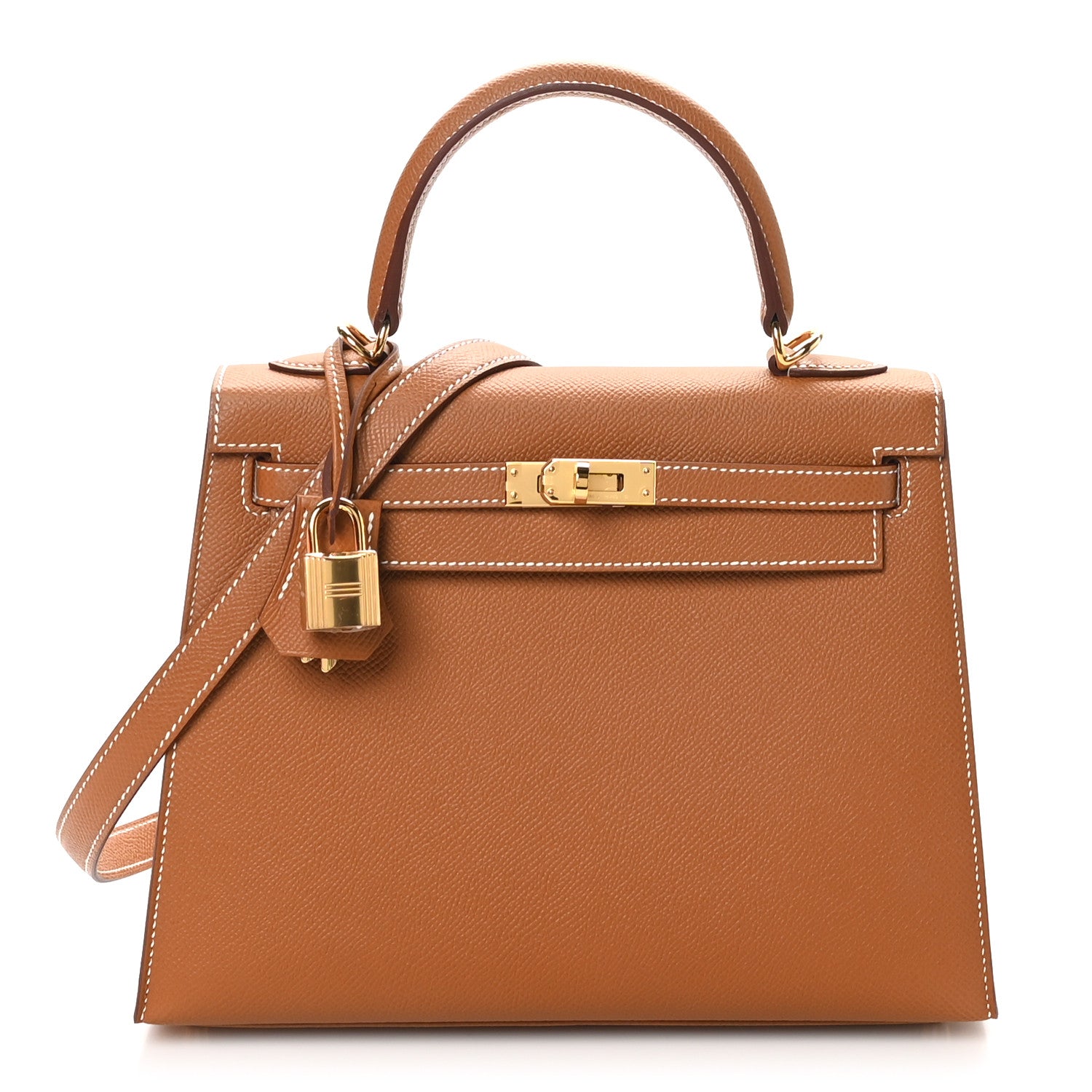 Hermes Epsom Kelly Sellier 25 Gold 1 of 11