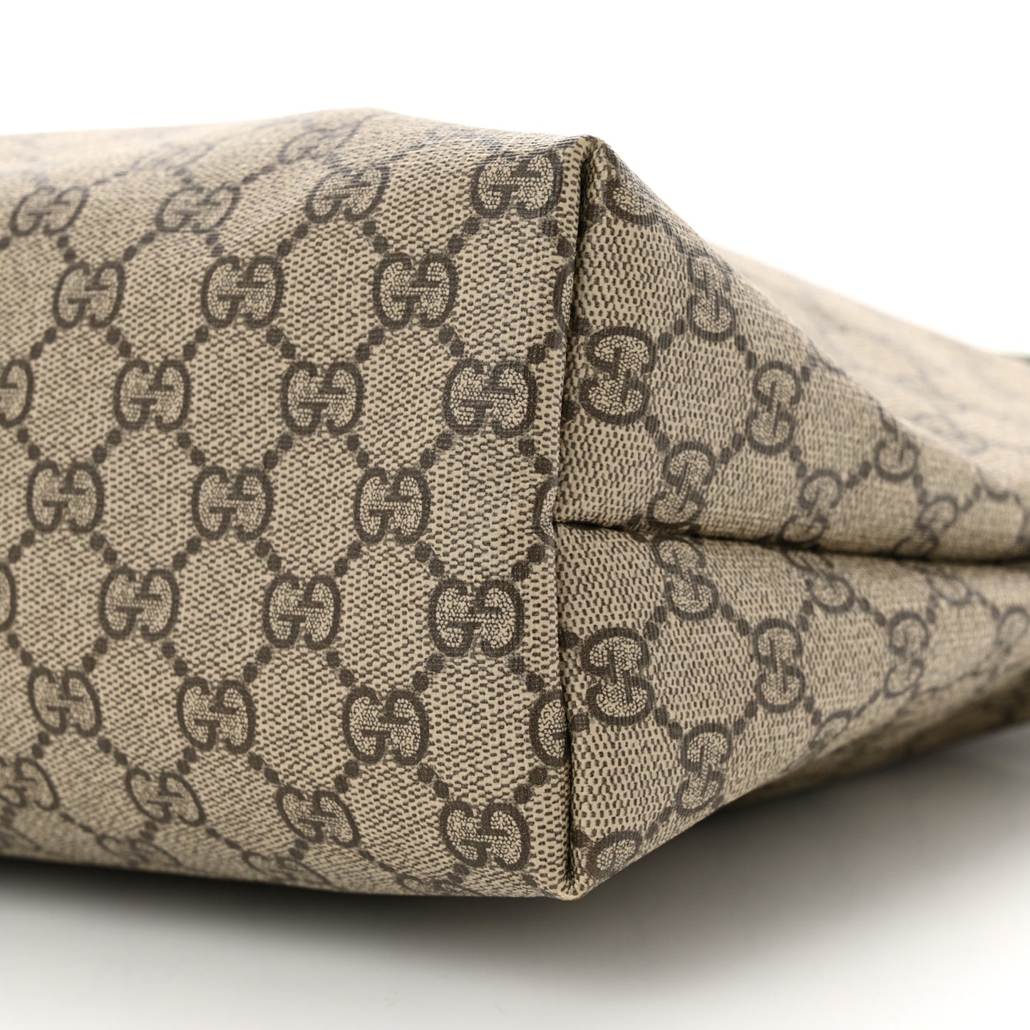 GG Plus Monogram Medium Signature Web Loop Tote Light Brown