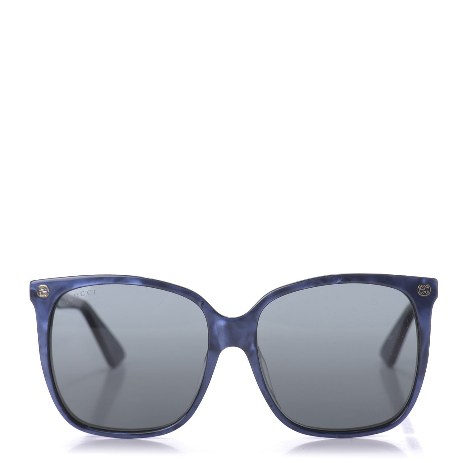 Gucci Acetate GG Sunglasses GG0022/SA Blue Grey 2 of 8