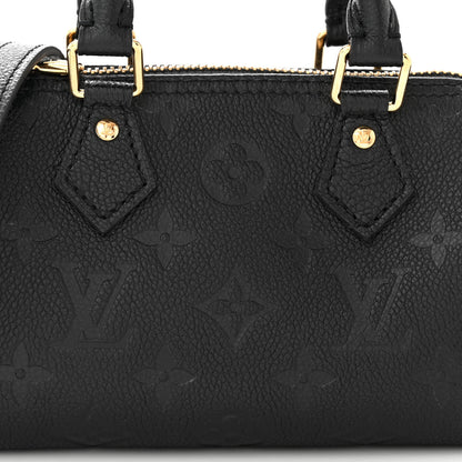 Louis Vuitton Empreinte Monogram Nano Speedy Black 7 of 9
