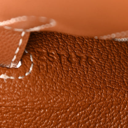 Hermes Madame Calfskin Kelly Sellier 25 Gold 7 of 10