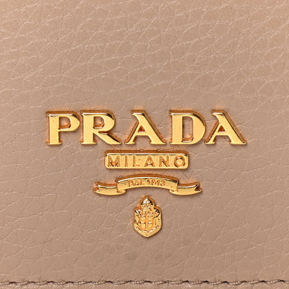 Prada Daino Colour Card Holder Cammeo Peonia 6 of 8