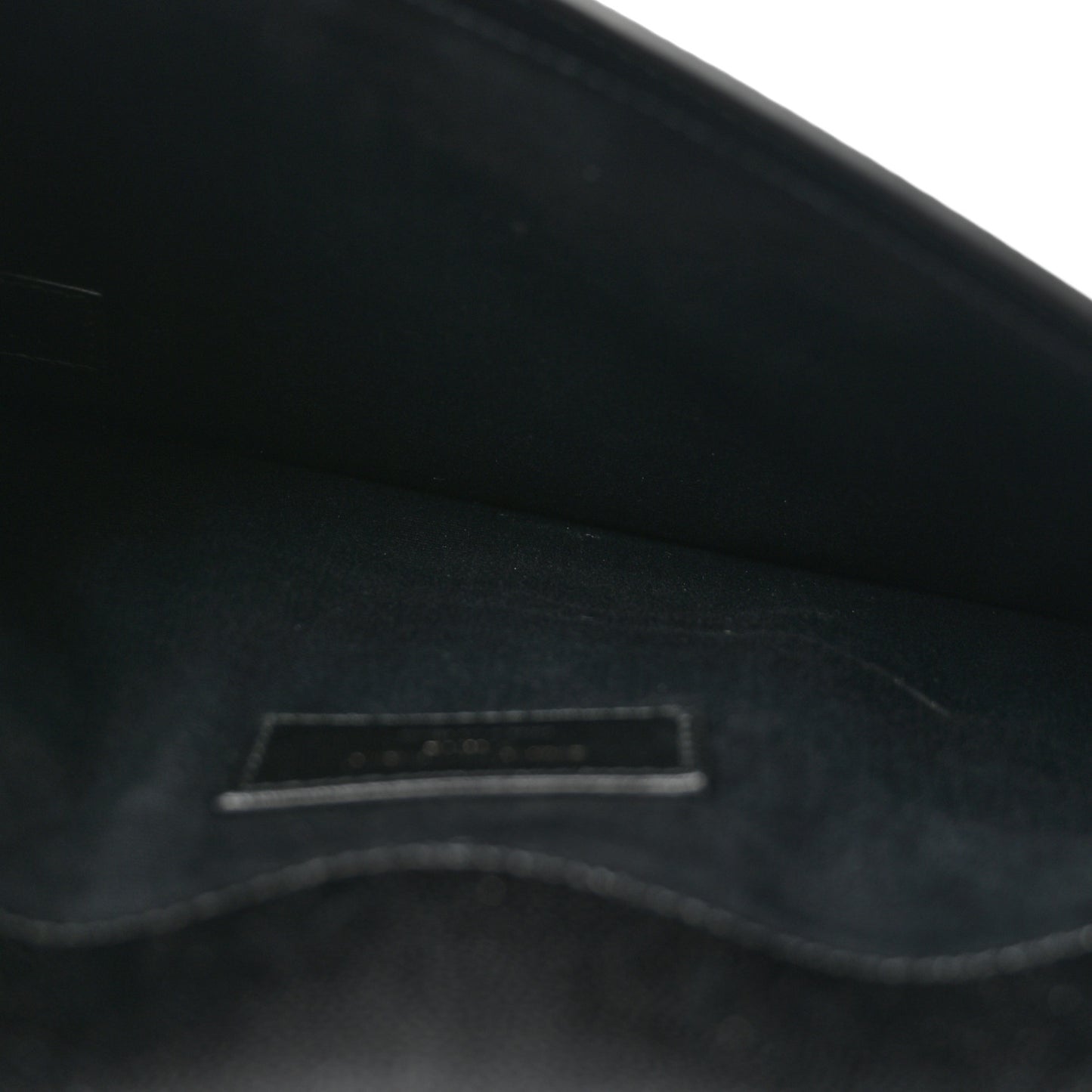 Grain De Poudre Monogram Uptown Pouch Black