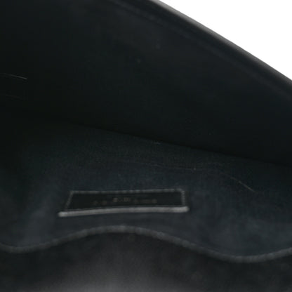 Saint Laurent Grain De Poudre Monogram Uptown Pouch Black 5 of 8