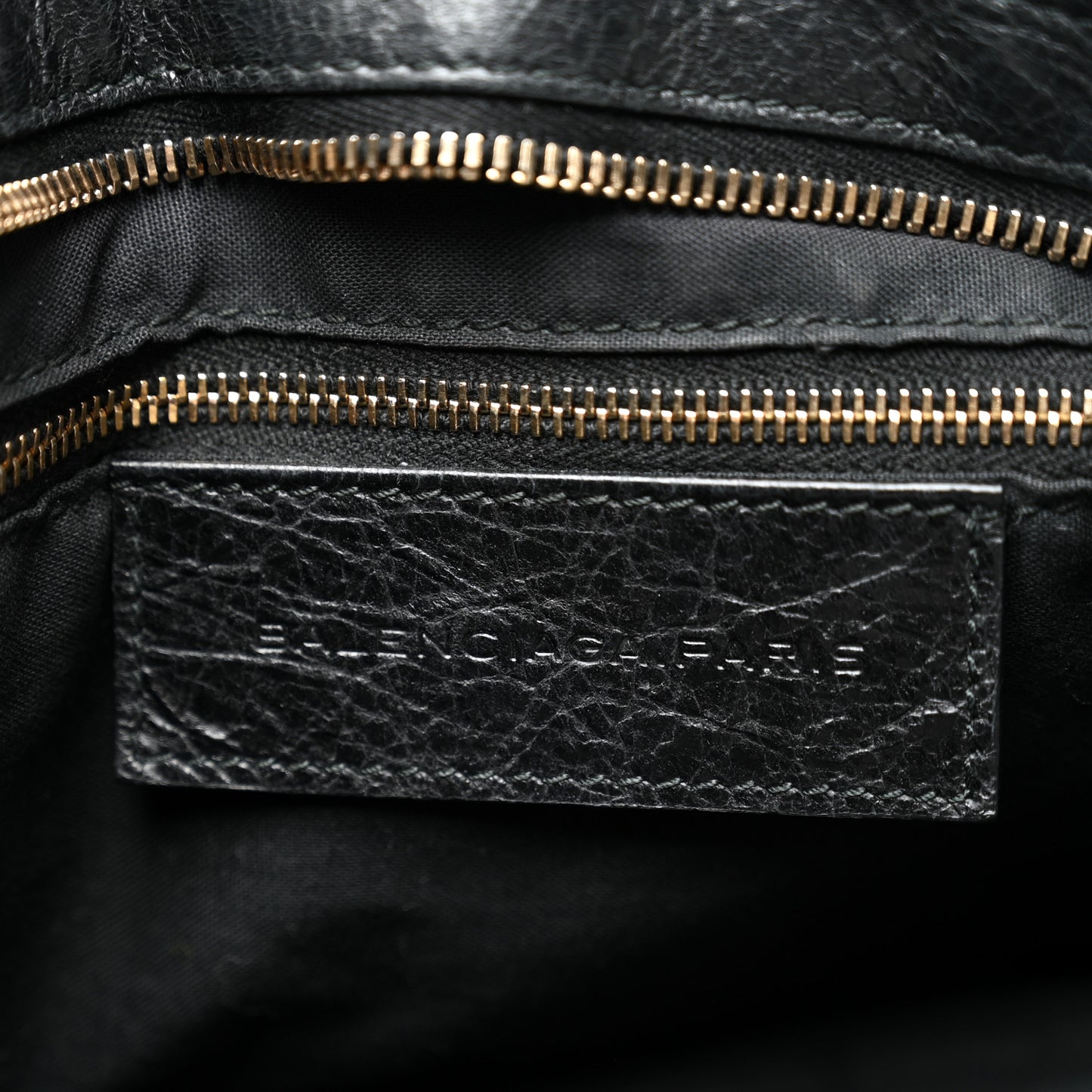 Agneau Giant 21 Rose Gold  Hardware Part Time Black