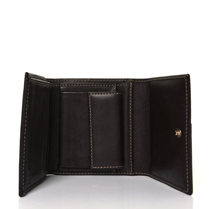 Gucci Monogram New Britt French Wallet Dark Brown 5 of 9