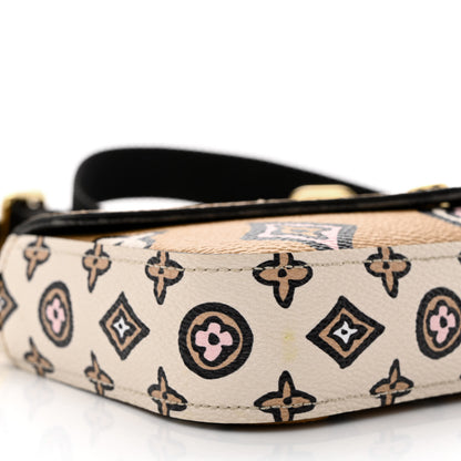 Louis Vuitton Monogram Wild At Heart Felicie Strap & Go Arizona Creme 8 of 10