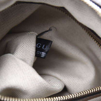 Gucci GG Supreme Monogram Margaux Calfskin Medium Nice Hobo Beige Ebony Acero 7 of 11