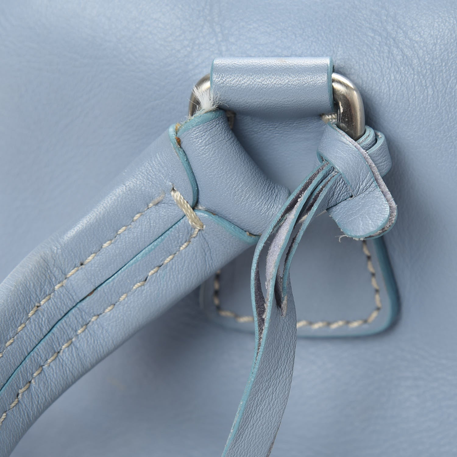 Prada Vitello Daino Tag Satchel Pervinca 15 of 21