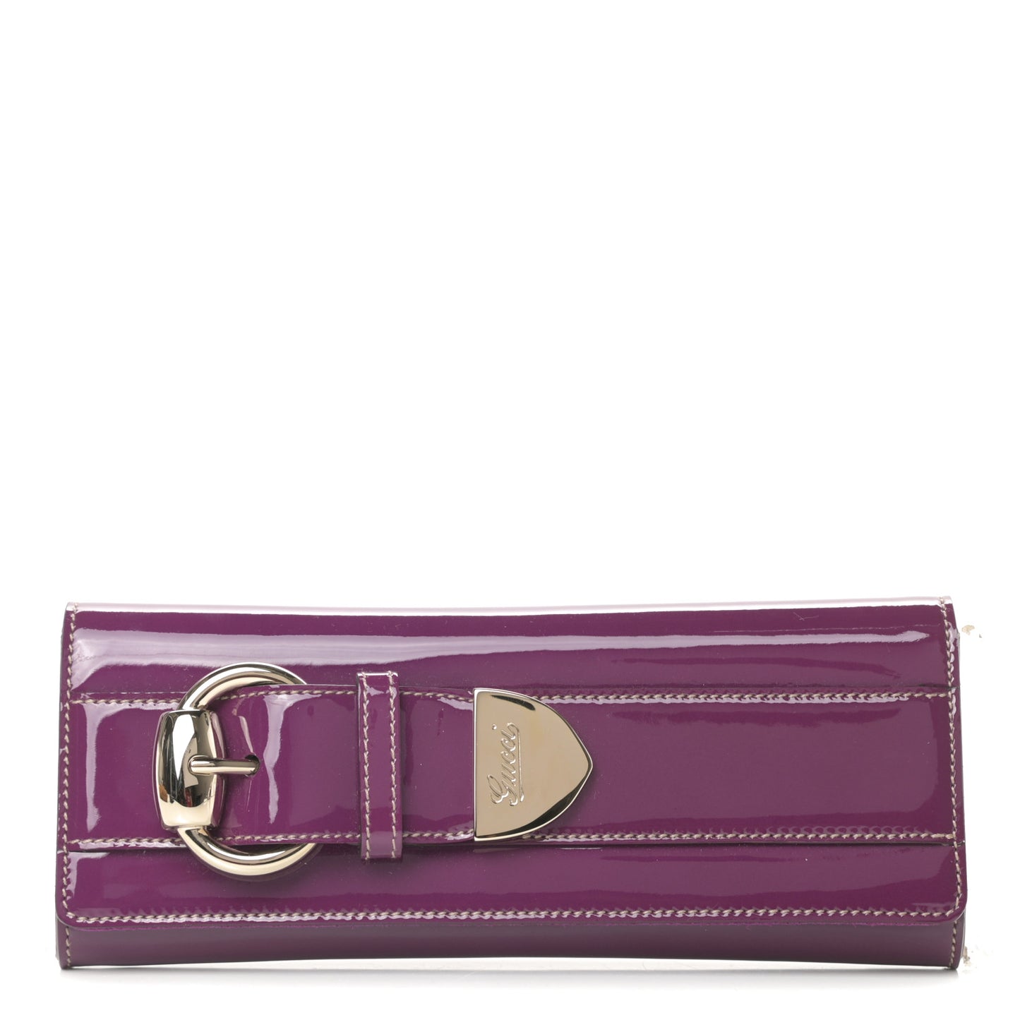 Patent Romy Clutch Purple
