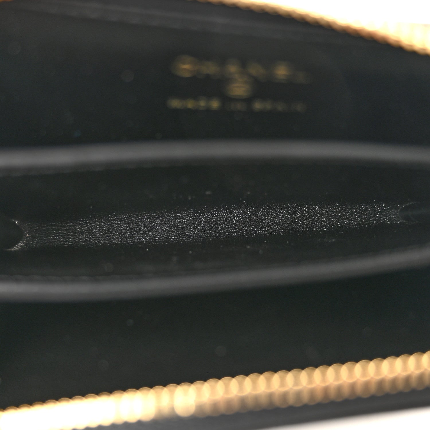 Chanel Calfskin Lizard Embossed Crococo Coin Purse Black 5 of 8