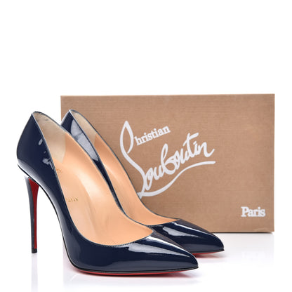Christian Louboutin Patent Pigalle Follies 100 Pumps 39.5 Night 9 of 9