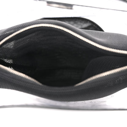 Chanel Crumpled Calfskin PVC Bucket Bag Black 5 of 11
