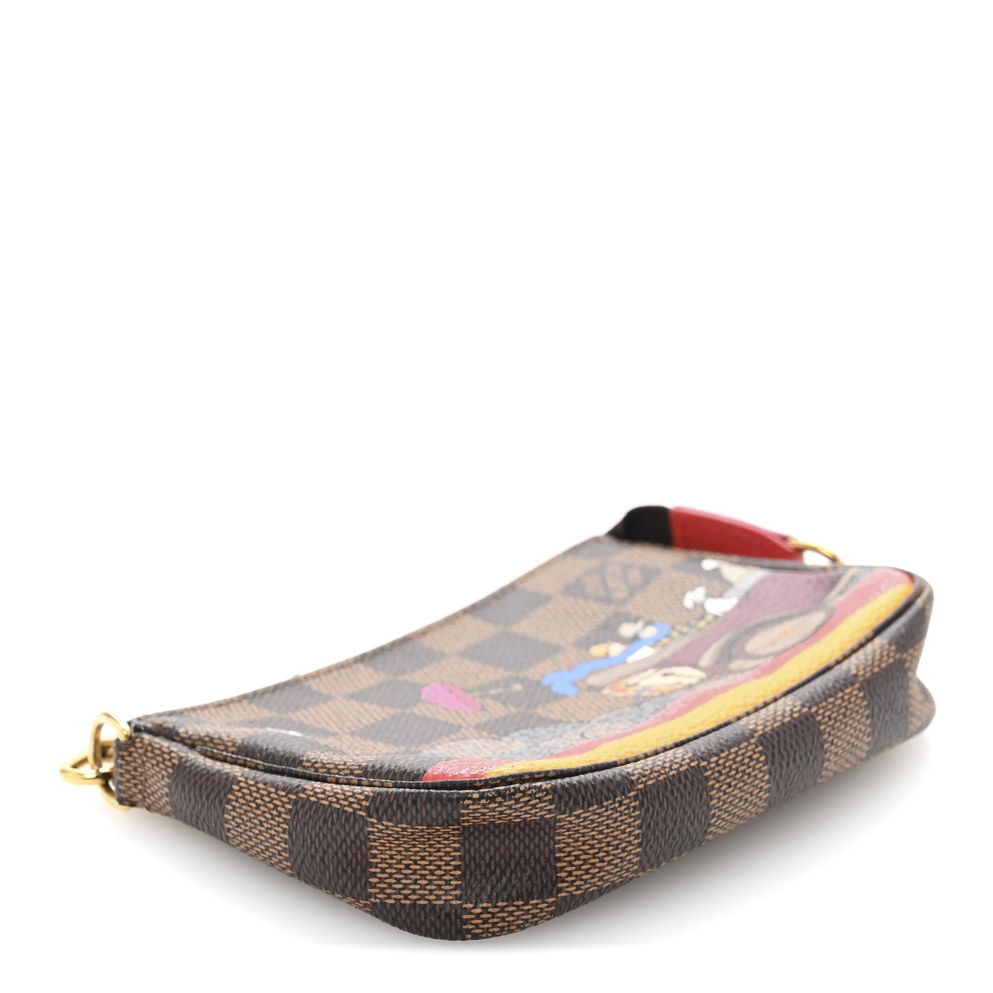 Damier Ebene 2015 Christmas Animation Mini Pochette Accessories