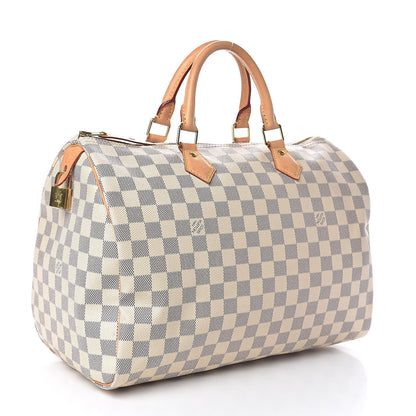 Louis Vuitton Damier Azur Speedy 35 3 of 14