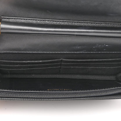 Chanel Caviar Quilted Boy Wallet On Chain WOC Black 5 of 12