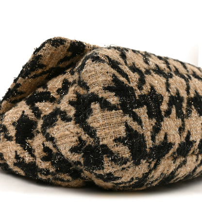 Chanel Tweed Maxi Chanel 19 Flap Beige Black 9 of 10