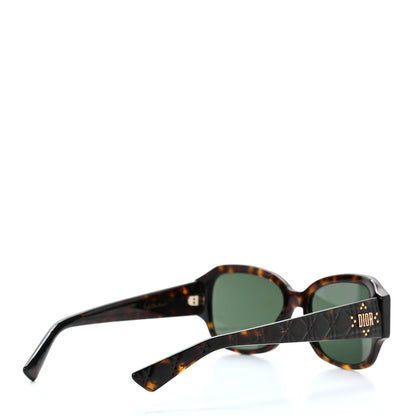 Christian Dior Acetate Cannage Lady Dior Studs 5 Sunglasses Havana 4 of 8