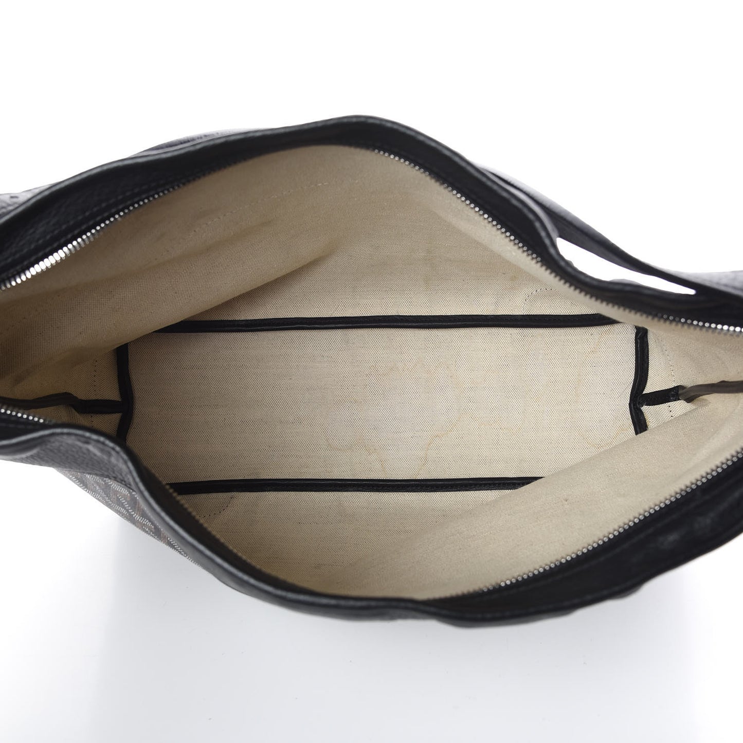 Goyardine Grenadines Hobo Black
