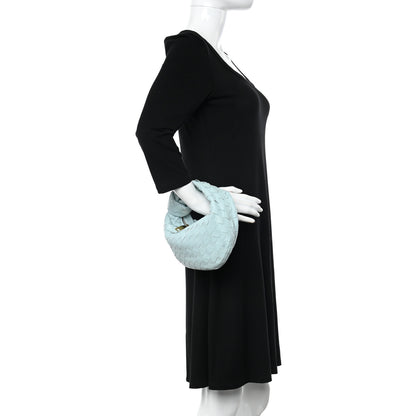 Bottega Veneta Nappa Intrecciato Mini Jodie Teal Washed 2 of 9