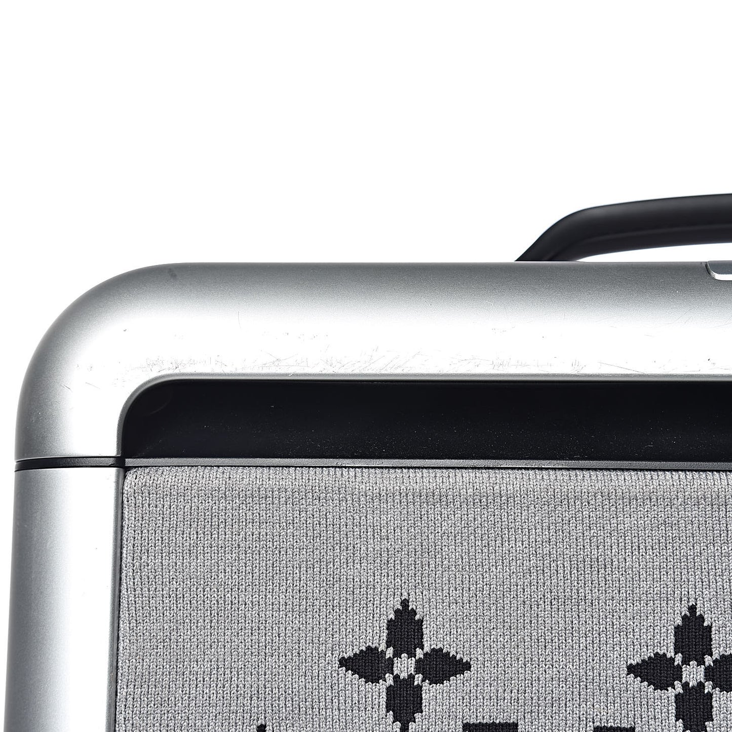 Knit Monogram Horizon Soft 55 Suitcase Grey
