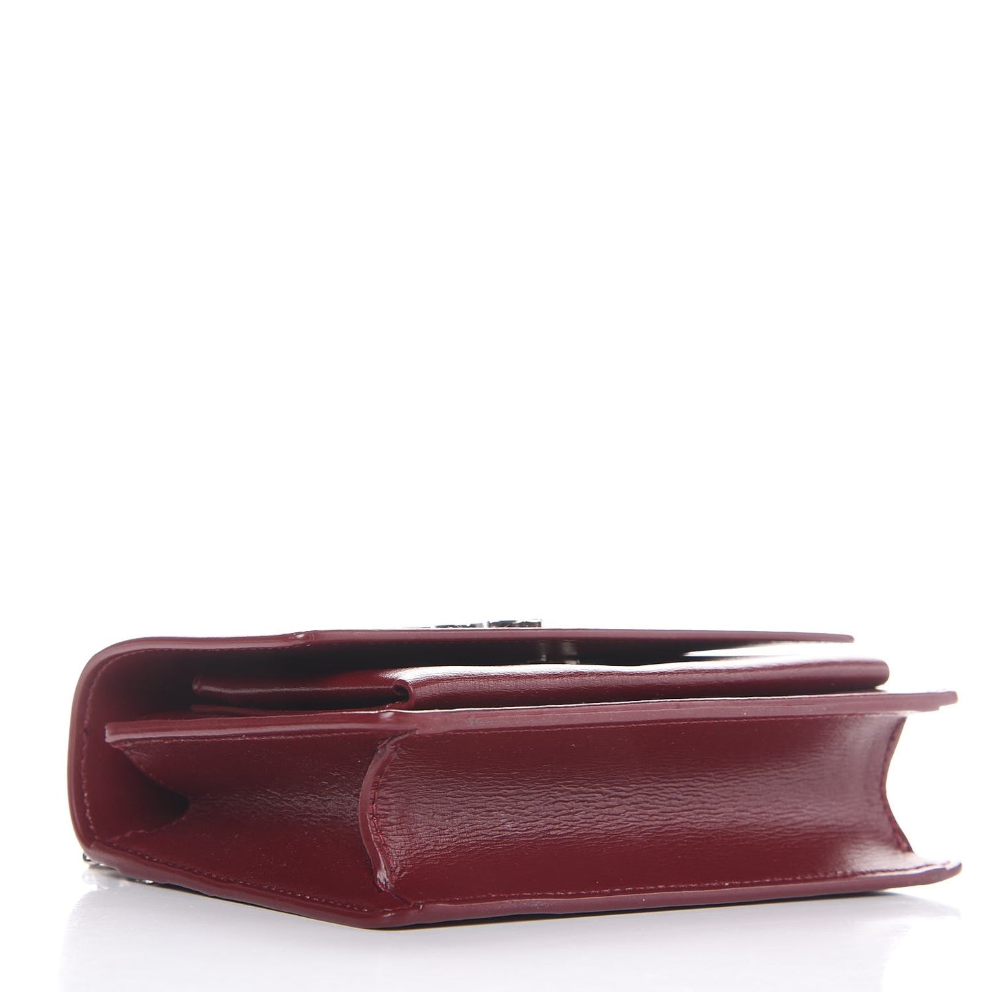 Calfskin Monogram Sunset Chain Wallet Palissandre