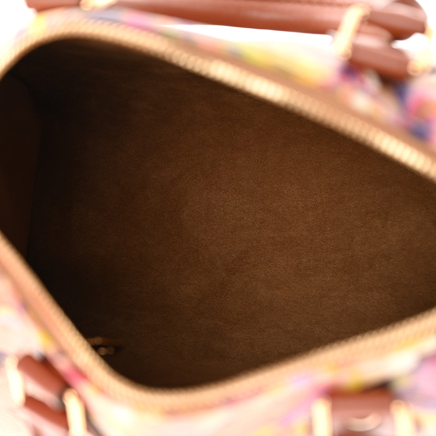 Louis Vuitton Metallic Monogram LV Garden Speedy Bandouliere 25 Gold 5 of 9