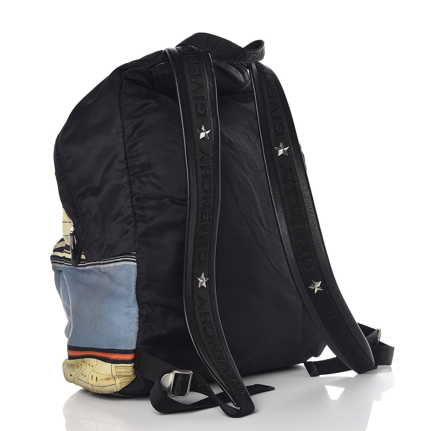 Givenchy Nylon Robot Print Backpack Black 3 of 14