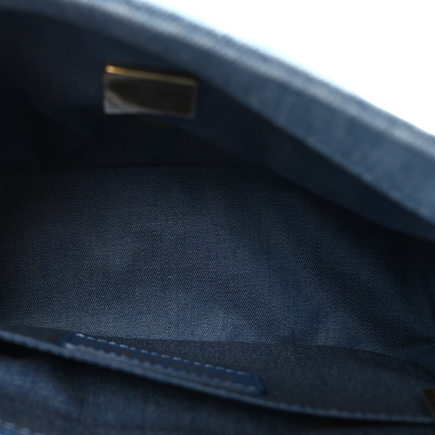 Chanel Denim Quilted Mini Pearl Crush Flap Blue 5 of 11
