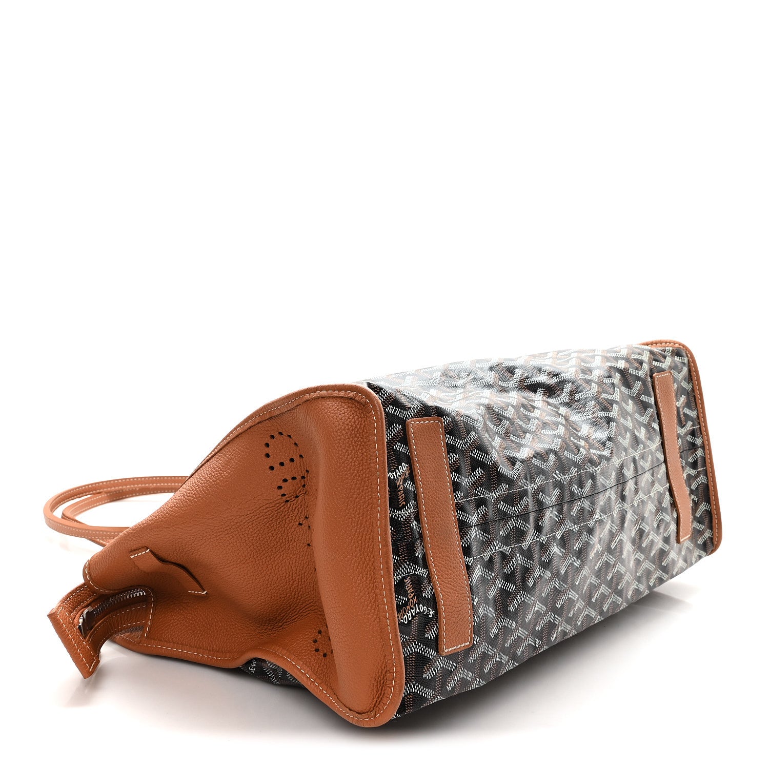Goyard Goyardine Sac Hardy Pet Carrier PM Black Gold 4 of 11